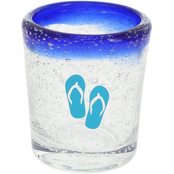 pavilion gift company Flip Flops Bubble Shot Glass