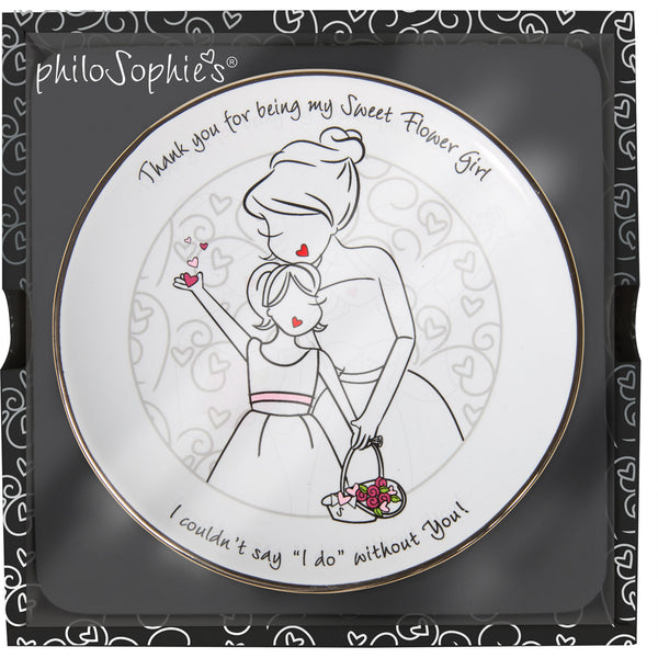 Pavilion Gift Company Flower Girl 5" Keepsake Dish