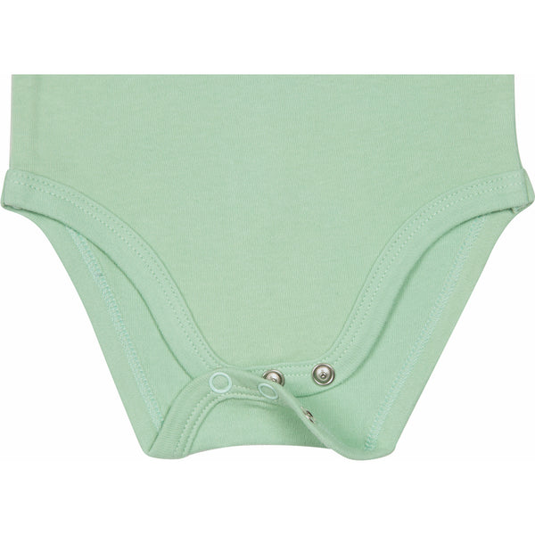 Pavilion Gift Company Fox 6-12 Months Green Onesie