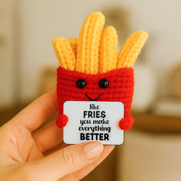 Pavilion Gift Company French Fry Crocheted Mini