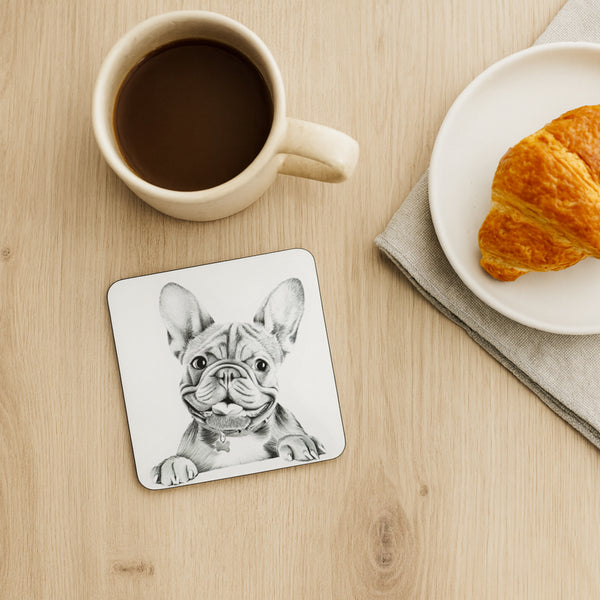 Pavilion Gift Company Frenchie 4.25" Coaster
