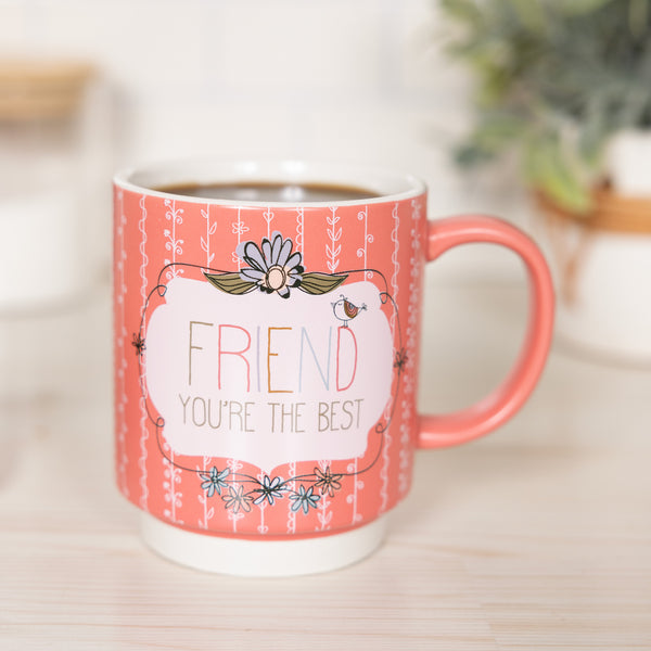 Pavilion Gift Company Friend 15 Oz Mug