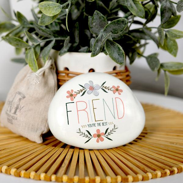 Pavilion Gift Company Friend 4" Garden Stone