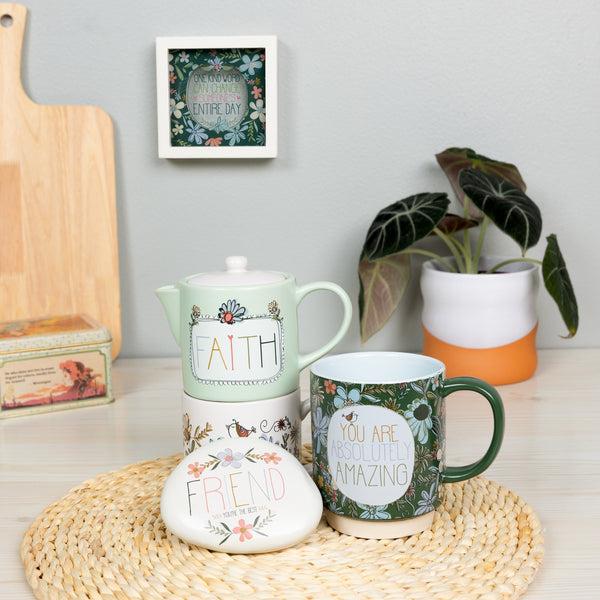 Pavilion Gift Company Friend 4" Garden Stone