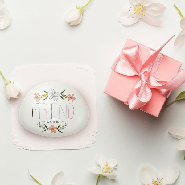 Pavilion Gift Company Friend 4" Garden Stone