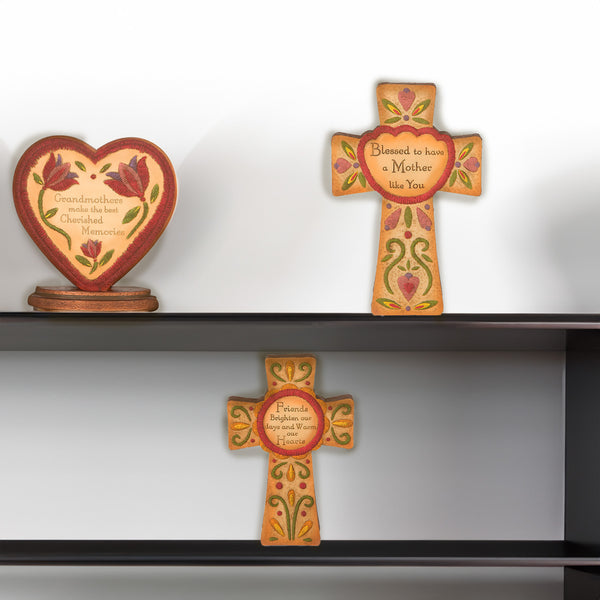 Pavilion Gift Company Friend 6" Self-Standing Cross