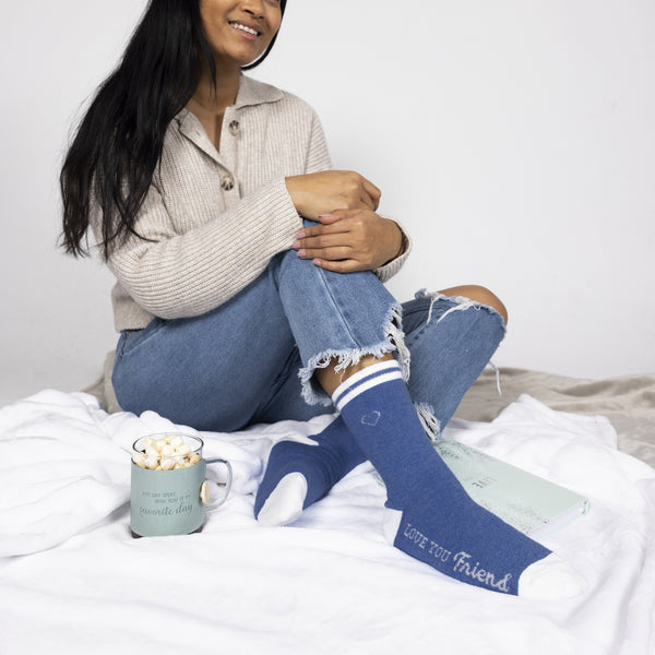 Pavilion Gift Company Friend Ladies Crew Socks