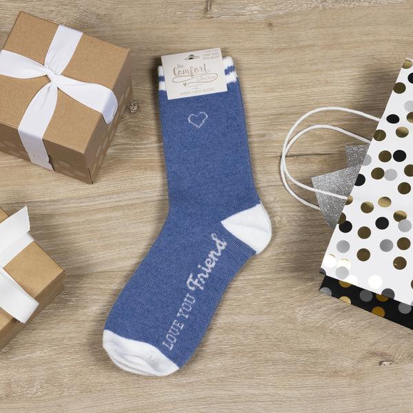 Pavilion Gift Company Friend Ladies Crew Socks