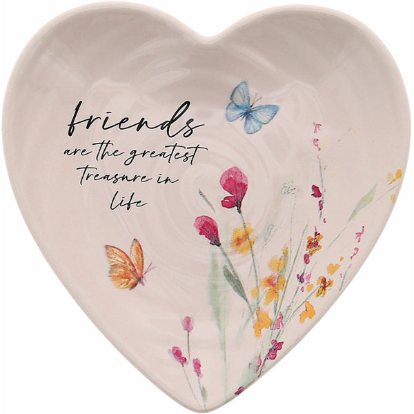 pavilion gift company Friends 4.5" Keepsake Dish