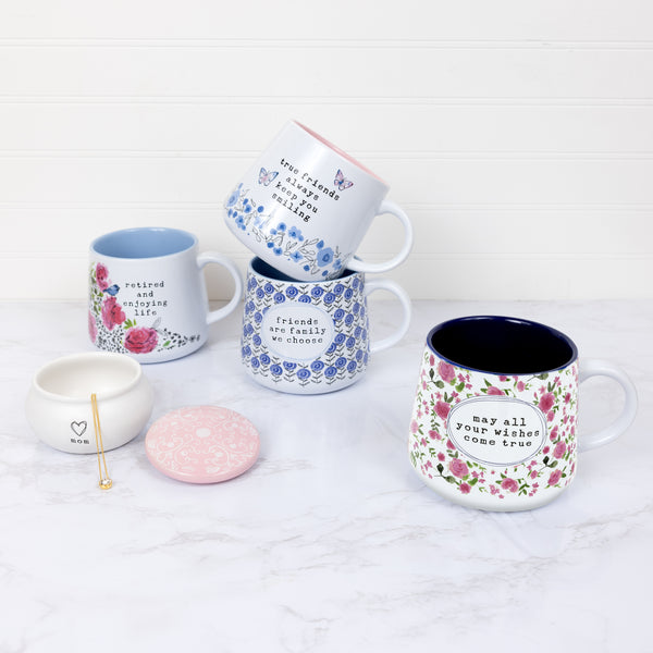 Pavilion Gift Company Friends Are Family 18 Oz Mug