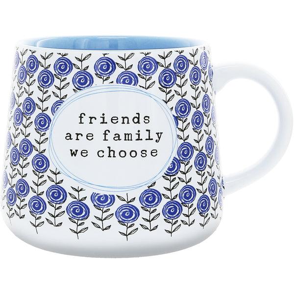 pavilion gift company Friends Are Family 18 oz Mug