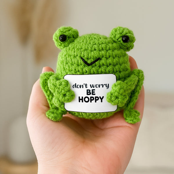 Pavilion Gift Company Frog Crocheted Mini