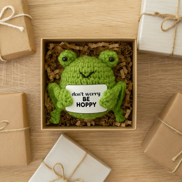 Pavilion Gift Company Frog Crocheted Mini