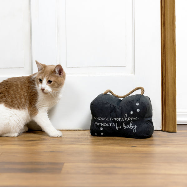 Pavilion Gift Company Fur Baby 9" X 6" Door Stopper