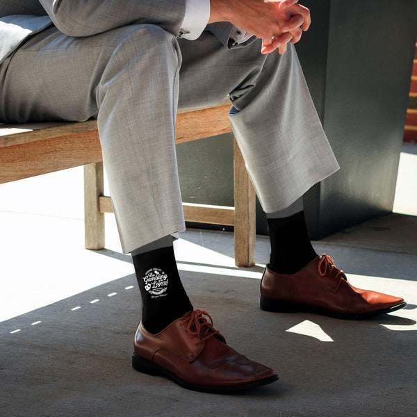 Pavilion Gift Company Gambling Bamboo Crew Socks