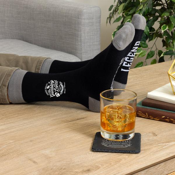 Pavilion Gift Company Gambling Bamboo Crew Socks