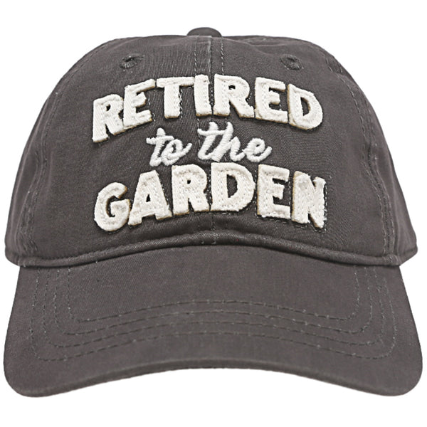 pavilion gift company Garden Gray Adjustable Hat