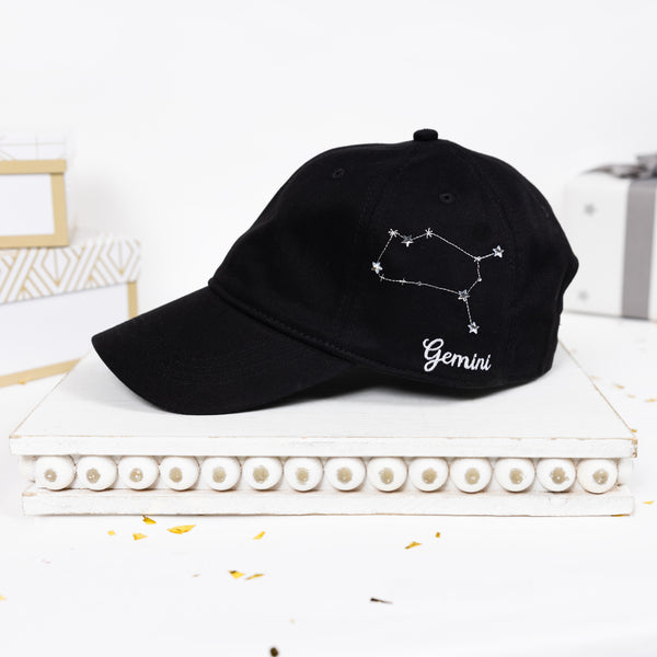 Pavilion Gift Company Gemini Black Adjustable Hat