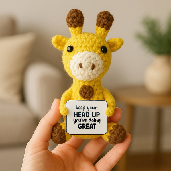 Pavilion Gift Company Giraffe Crocheted Mini