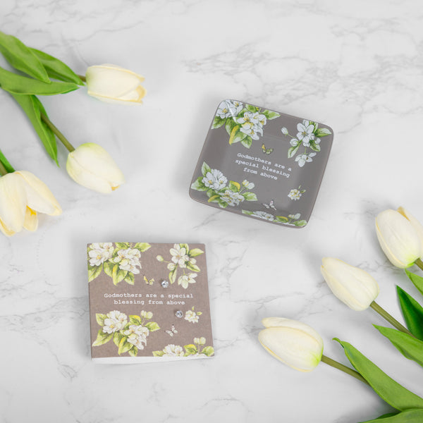 Pavilion Gift Company Godmothers 3.5" Keepsake Dish