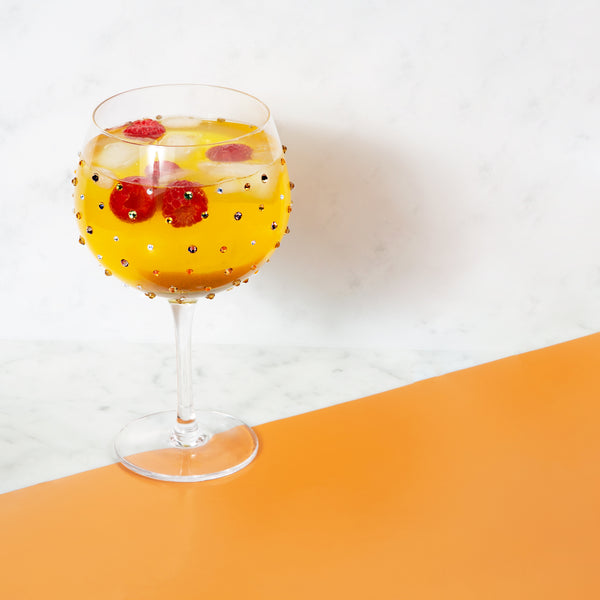 Pavilion Gift Company Gold 24 Oz Gemstone Glass