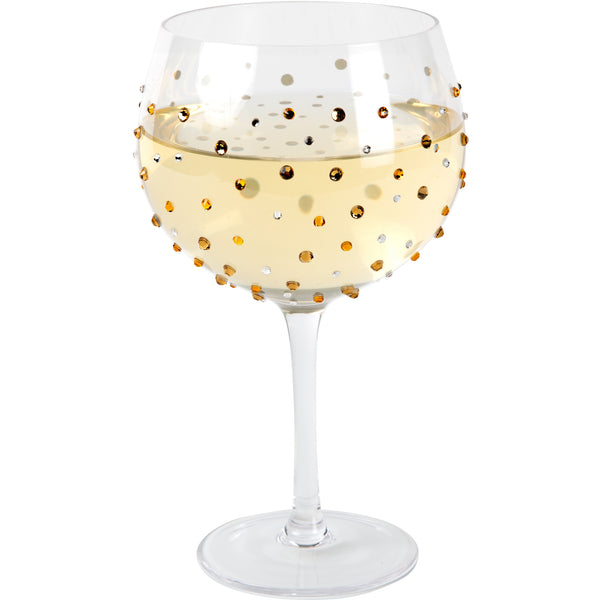 pavilion gift company Gold 24 oz Gemstone Glass