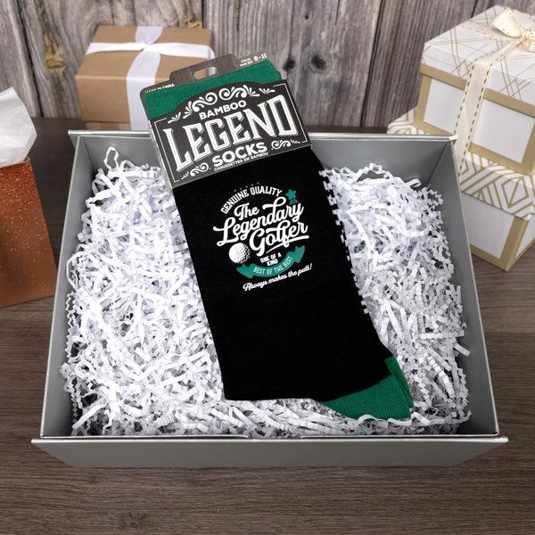 Pavilion Gift Company Golf Bamboo Crew Socks