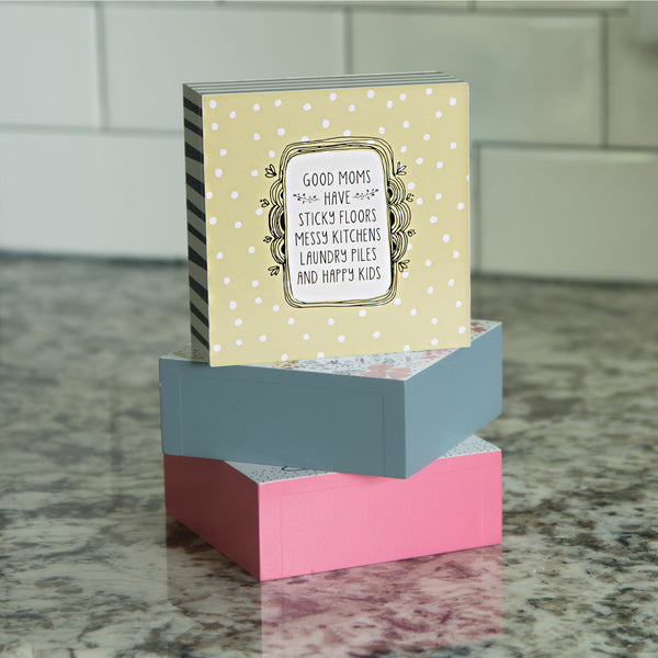 Pavilion Gift Company Good Moms 4" X 4" Plaque