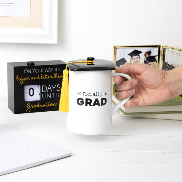 Pavilion Gift Company Grad 17 Oz Mug With Lid