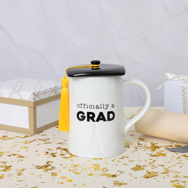 Pavilion Gift Company Grad 17 Oz Mug With Lid