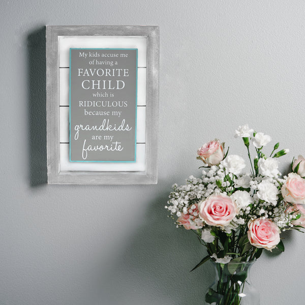 Pavilion Gift Company Grandkids 4.5" X 6.5" Plaque