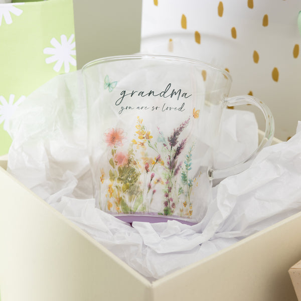 Pavilion Gift Company Grandma 13.5 Oz Glass Cup