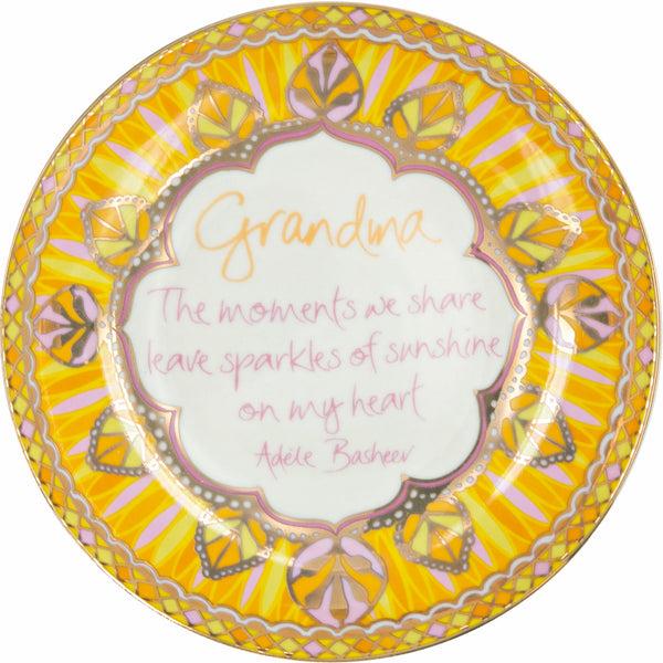 pavilion gift company Grandma 4.25" Trinket Dish