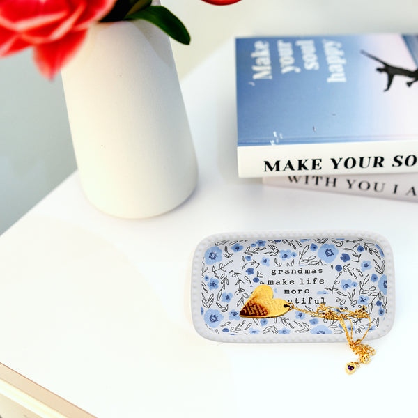 Pavilion Gift Company Grandma 5" X 3" Keepsake Dish