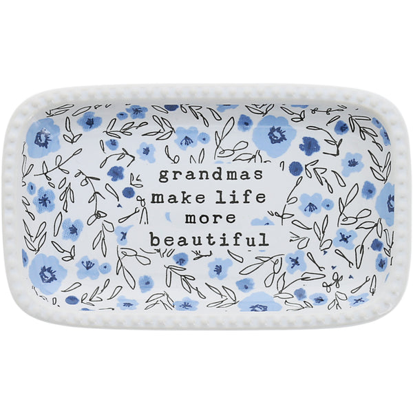 pavilion gift company Grandma 5" x 3" Keepsake Dish