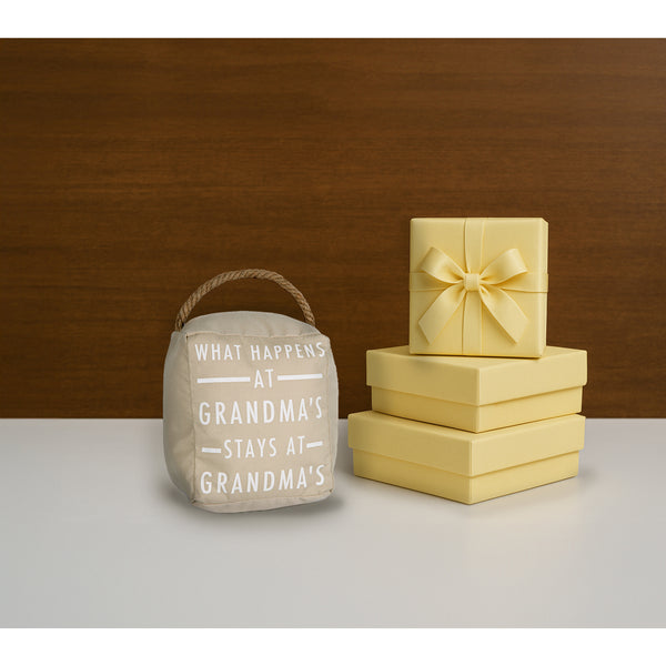 Pavilion Gift Company Grandma's 5" X 6" Door Stopper