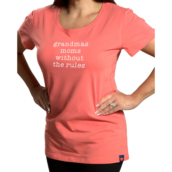 pavilion gift company Grandma Small Coral T-Shirt