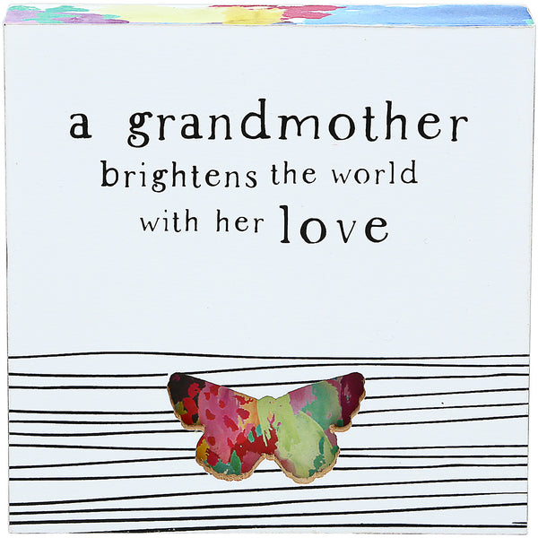 pavilion gift company Grandmother 4.5" Plaque