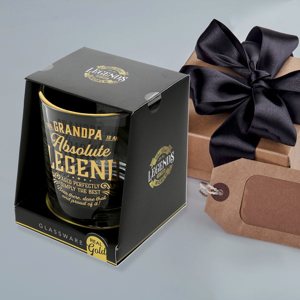 Pavilion Gift Company Grandpa 8 Oz Rocks Glass