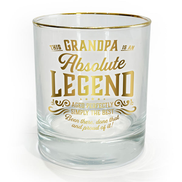 Pavilion Gift Company Grandpa 8 Oz Rocks Glass