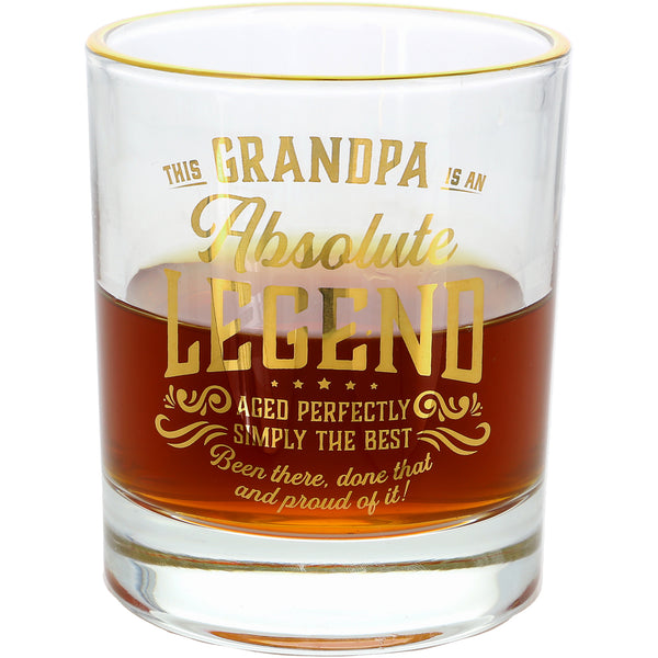 pavilion gift company Grandpa 8 oz Rocks Glass