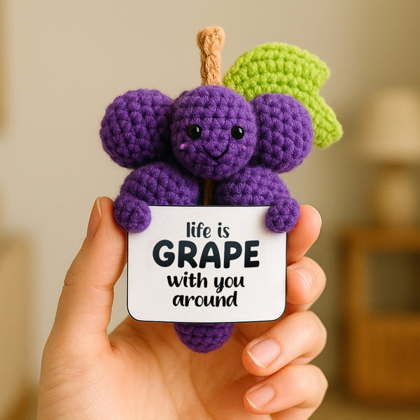 Pavilion Gift Company Grape Crocheted Mini