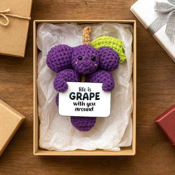 Pavilion Gift Company Grape Crocheted Mini