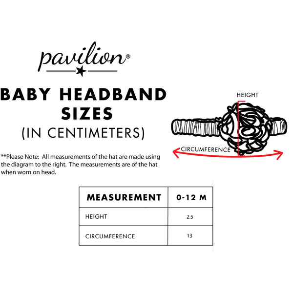 Pavilion Gift Company Grape Jelly Baby Headband