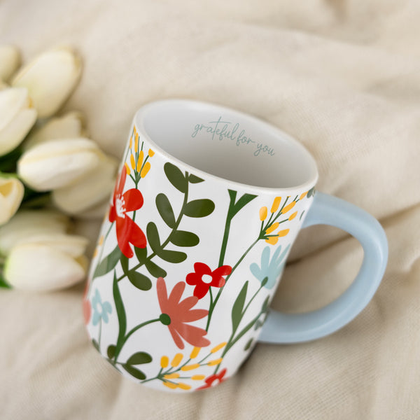 Pavilion Gift Company Grateful For You 17 Oz Mug