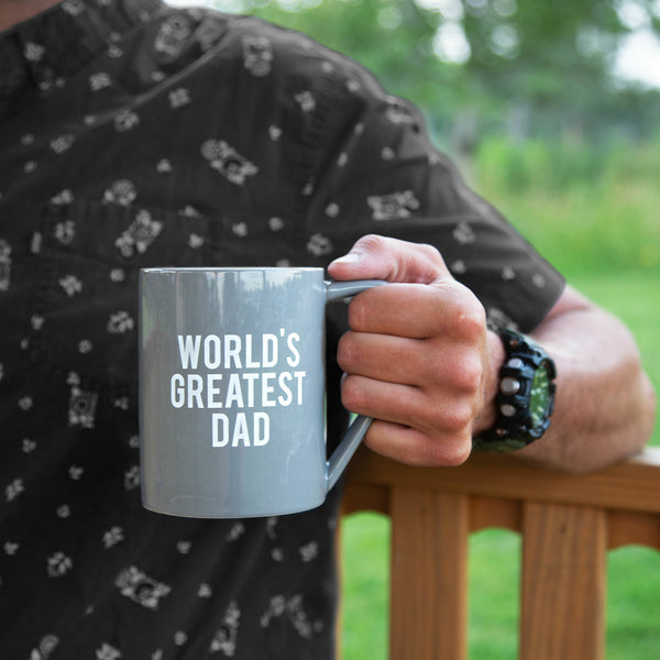 Pavilion Gift Company Greatest Dad 18 Oz Mug