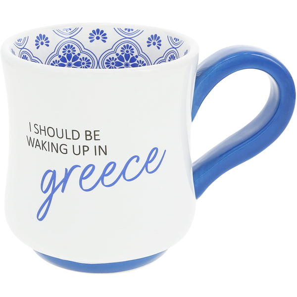 pavilion gift company Greece 16 oz Mug
