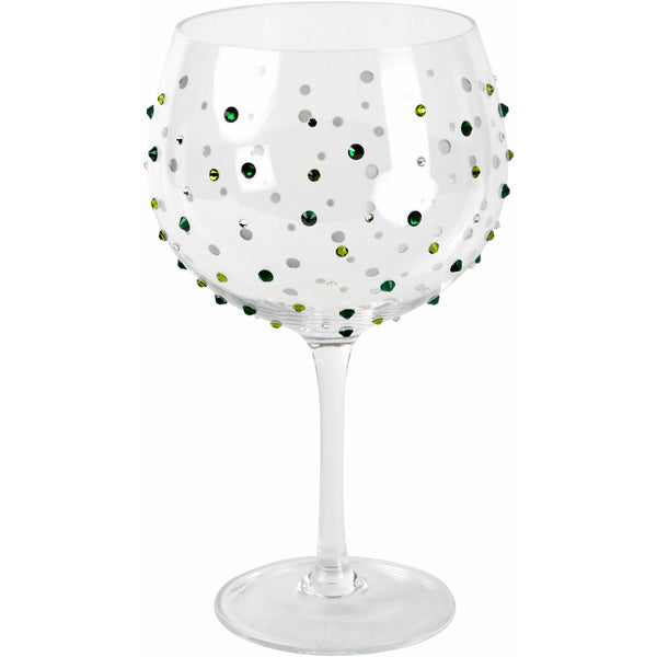 Pavilion Gift Company Green 24 Oz Gemstone Glass