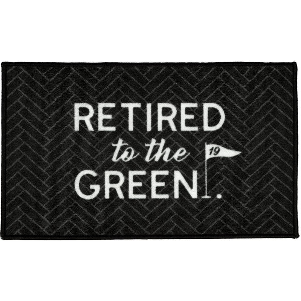 pavilion gift company Green 27.5" x 17.75" Floor Mat