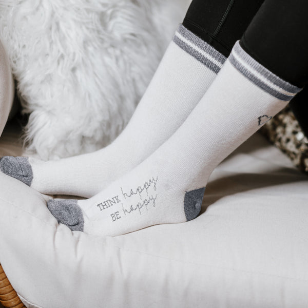 Pavilion Gift Company Happy Ladies Crew Sock